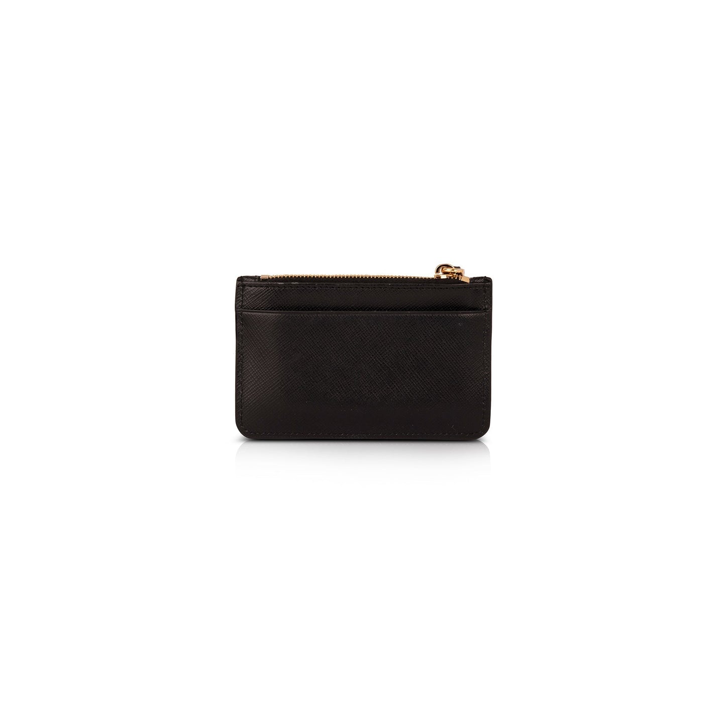 Prada Black Saffiano Leather Card Holder
