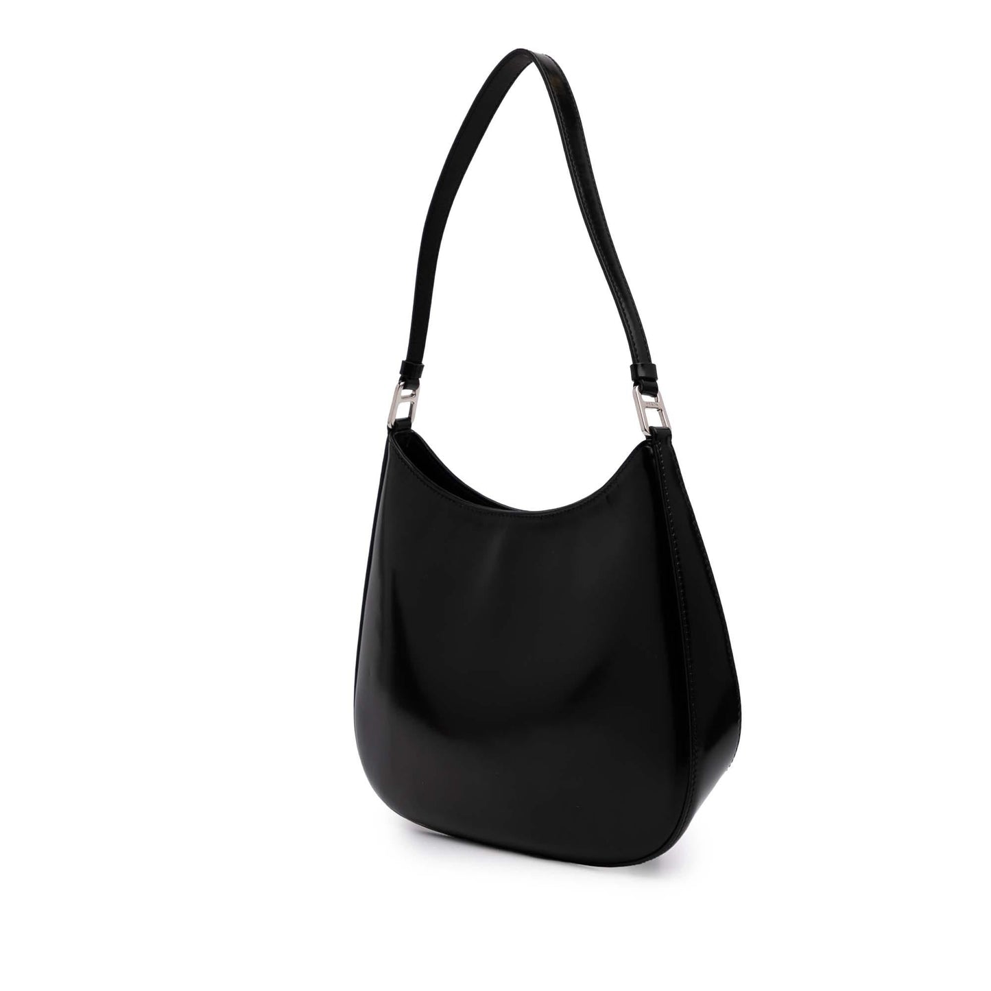 Prada Brushed Leather Cleo Shoulder Bag