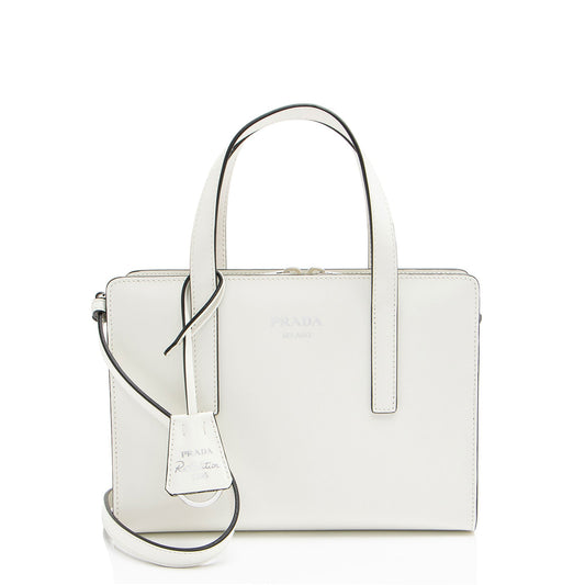 Prada Brushed Leather Re-Edition 1995 Mini Tote