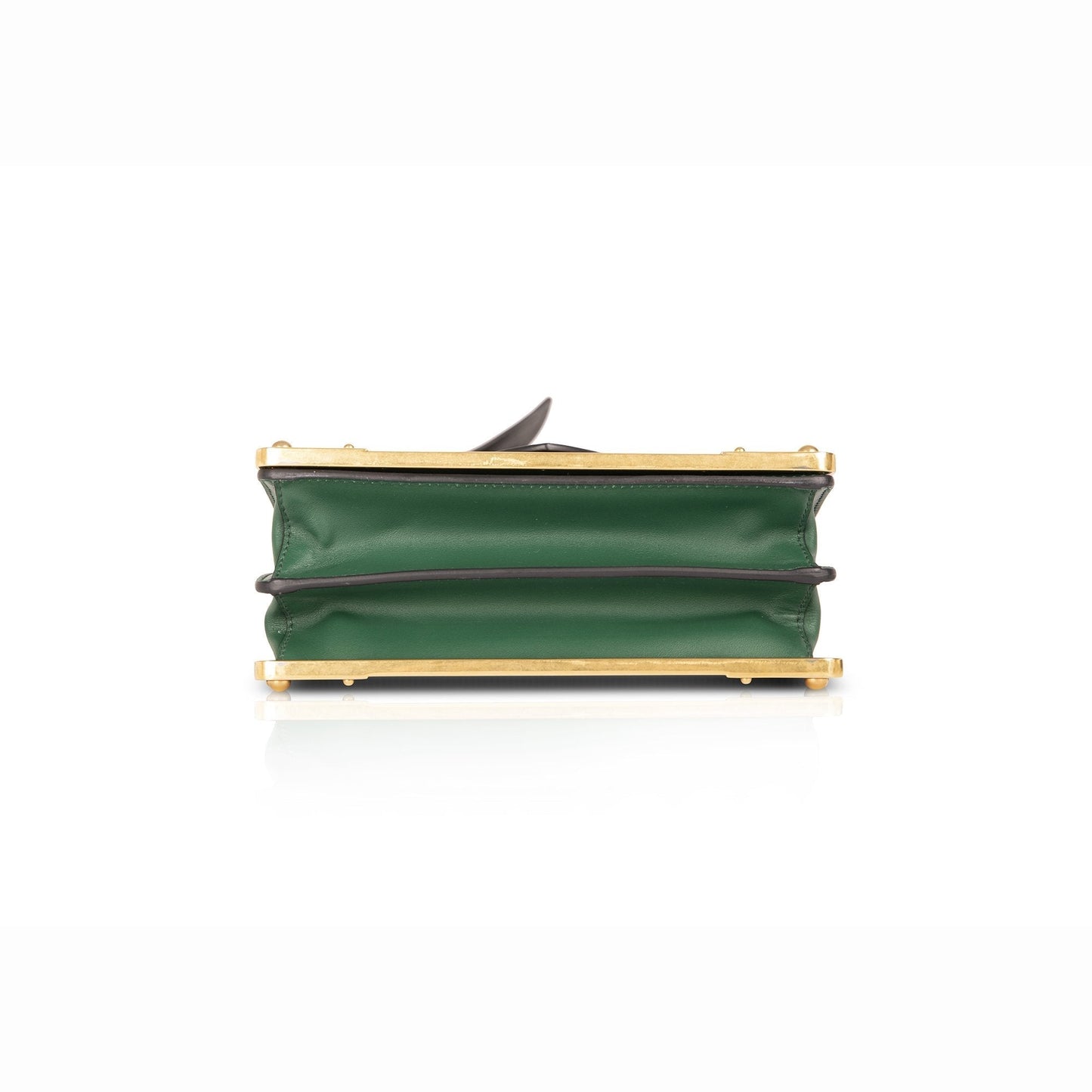 Prada Cahier Leather Shoulder Bag