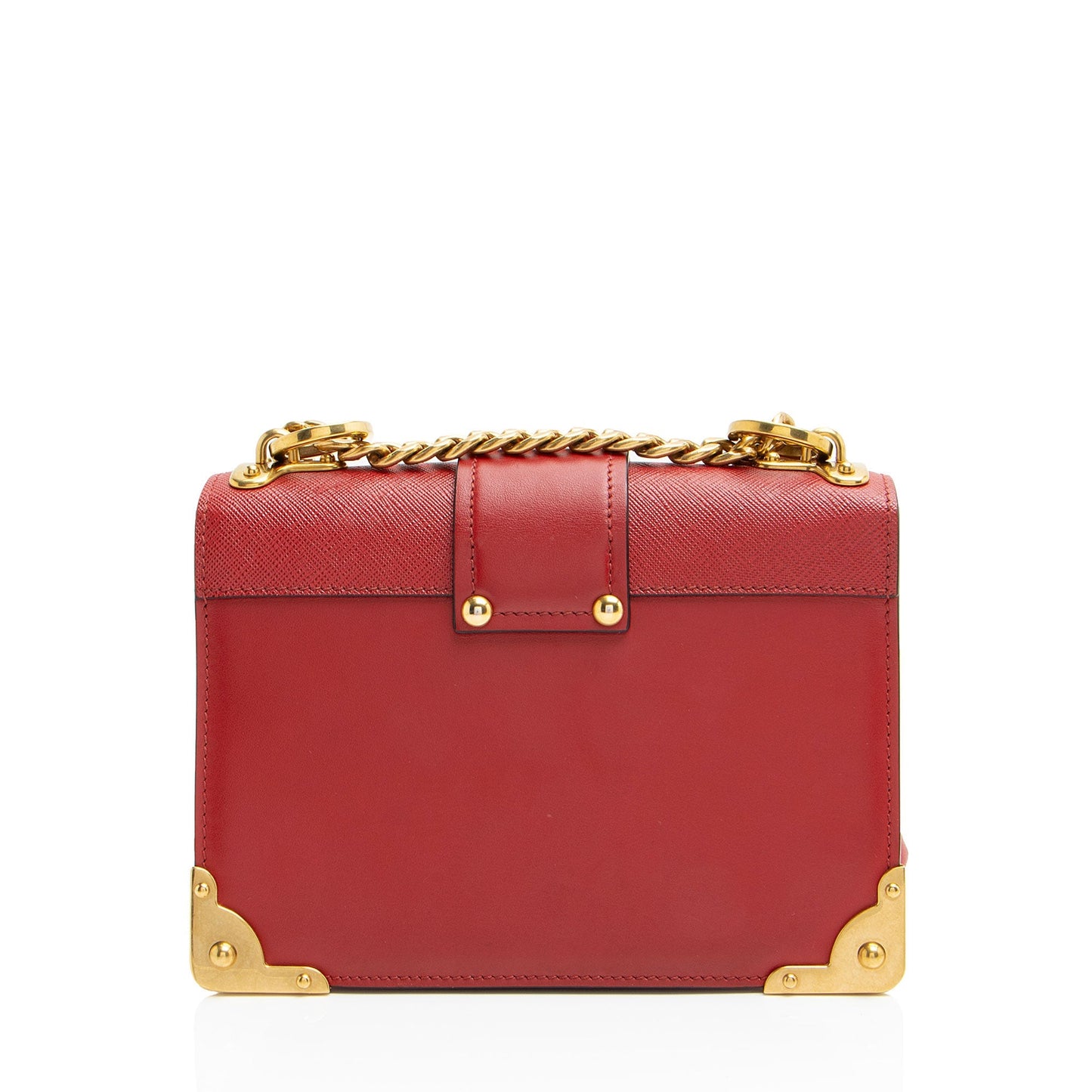Prada Calfskin Cahier Shoulder Bag