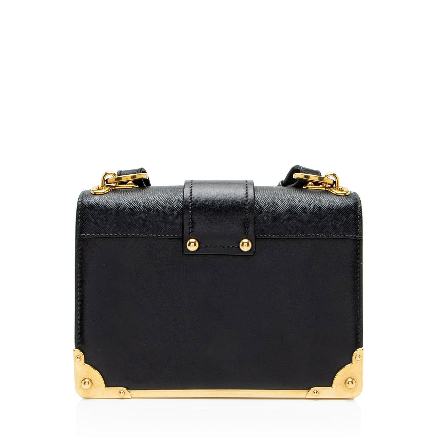 Prada Calfskin Cahier Shoulder Bag