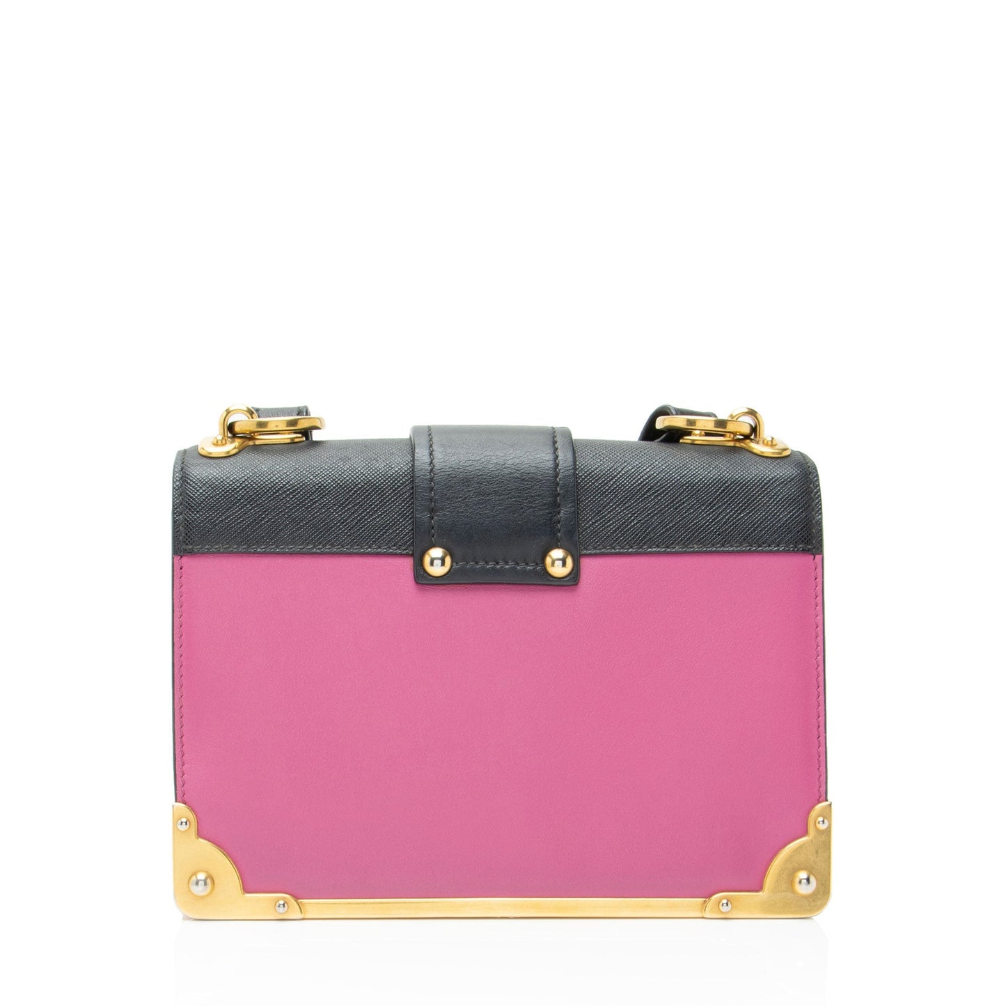 Prada Calfskin Cahier Shoulder Bag