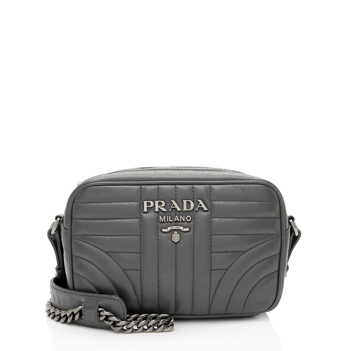 Prada Calfskin Diagramme Crossbody