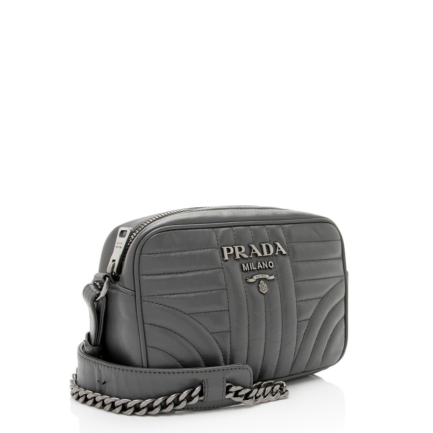 Prada Calfskin Diagramme Crossbody