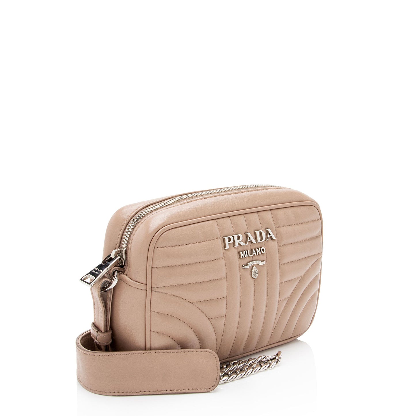 Prada Calfskin Diagramme Crossbody