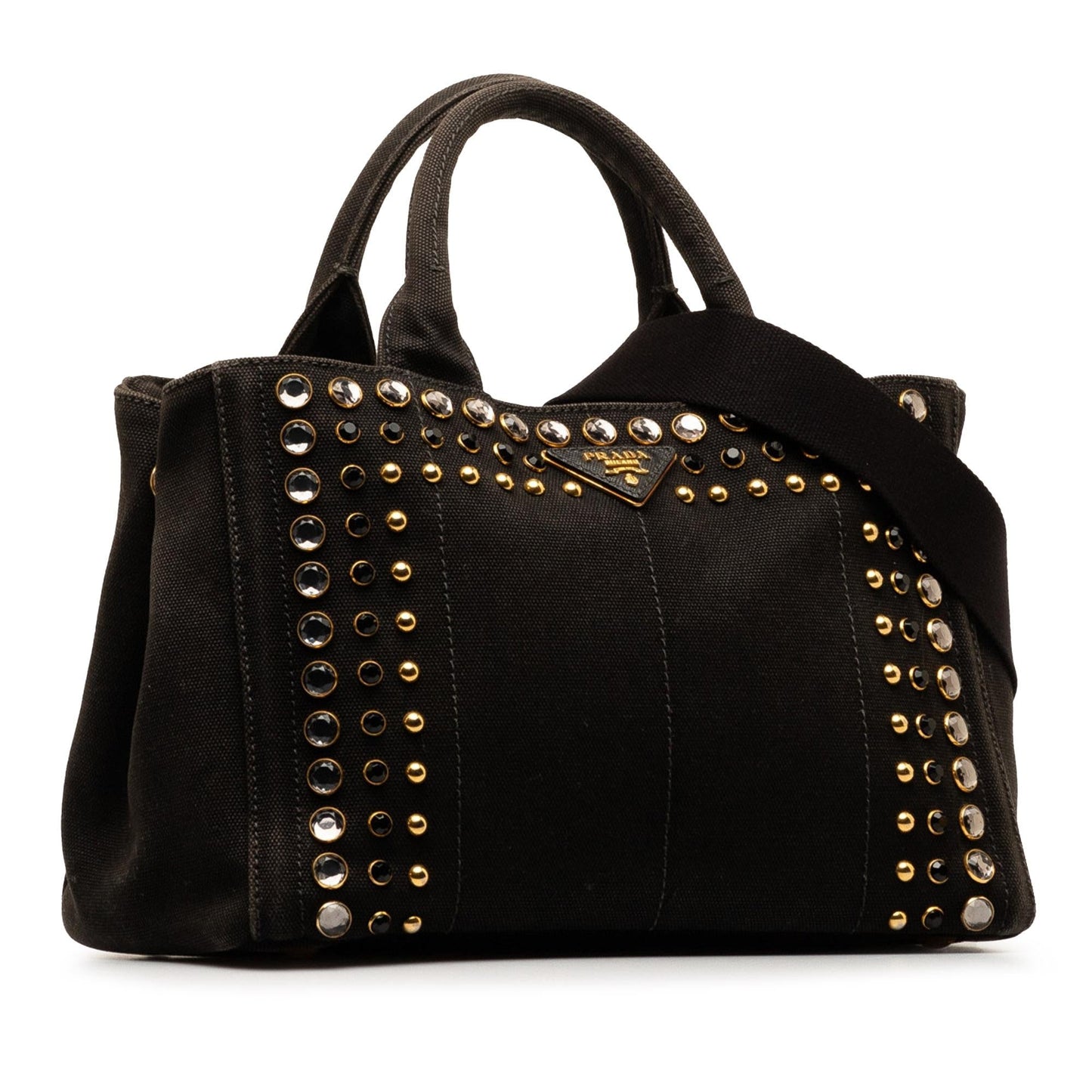 Prada Canapa Bijoux Satchel (SHG-0SPPyi)