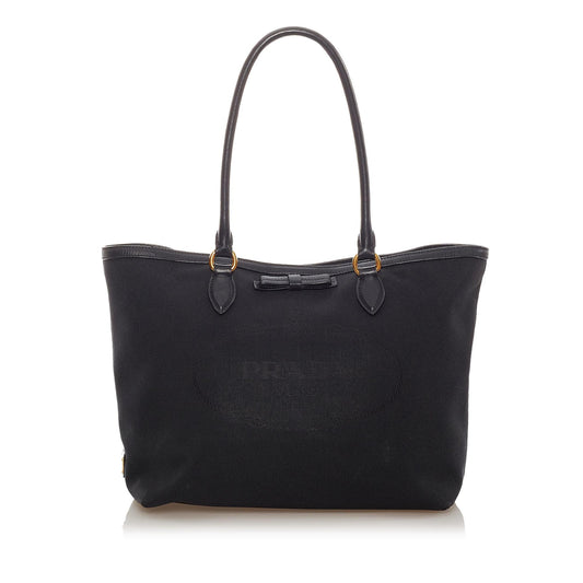 Prada Canapa Canvas Tote Handbag Style 4 - Ewore Bags