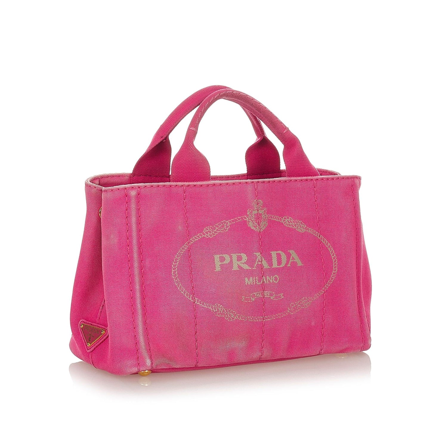 Prada Canapa Logo Canvas Satchel Style 33 - Ewore Bags