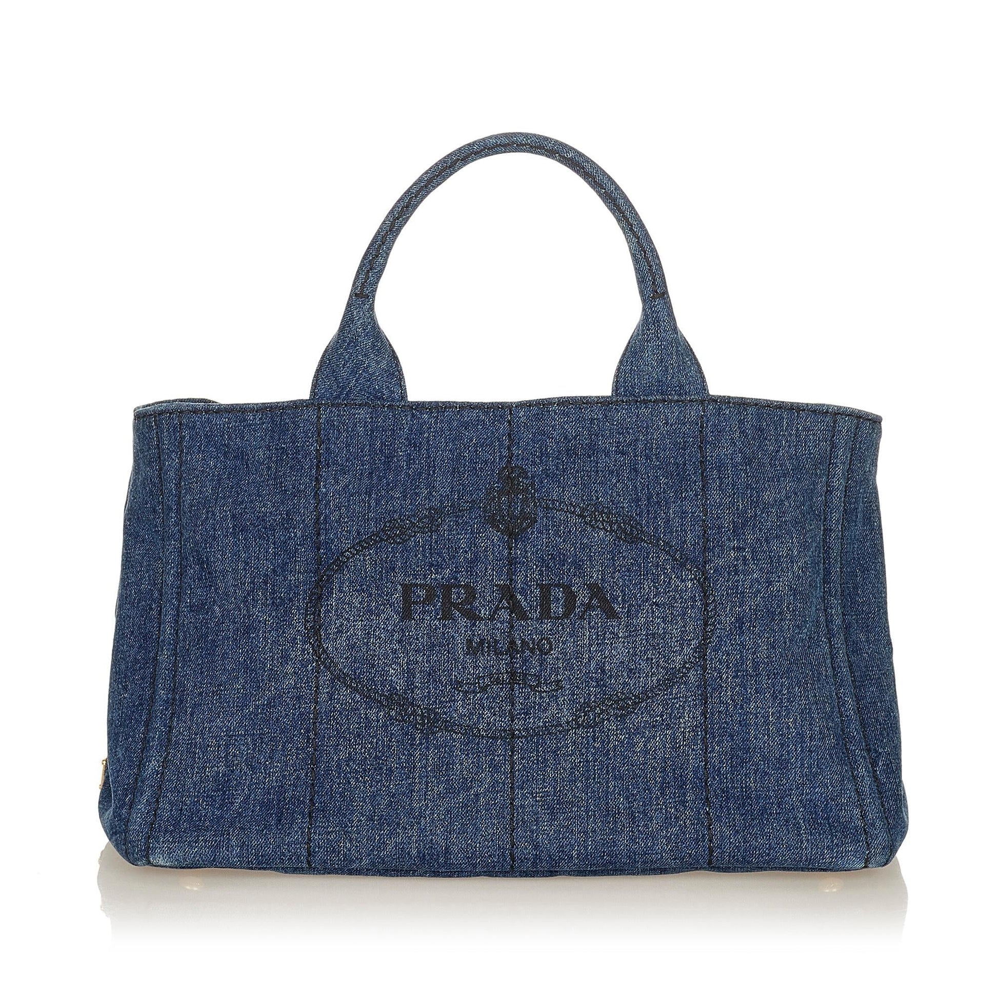 Prada Canapa Logo Hanbag Handbag - Ewore Bags