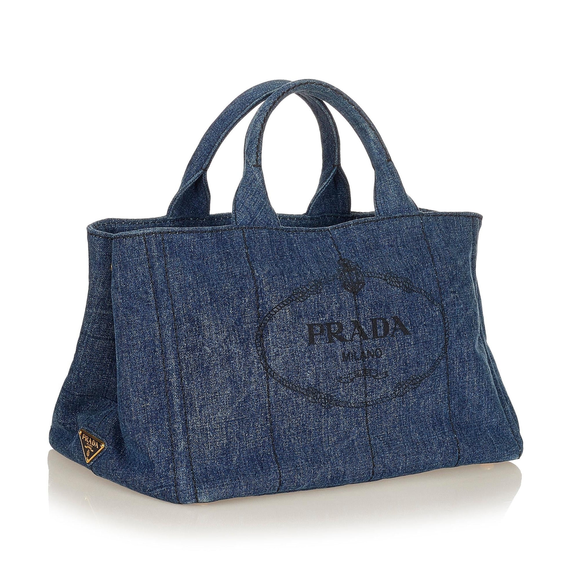 Prada Canapa Logo Hanbag Handbag - Ewore Bags