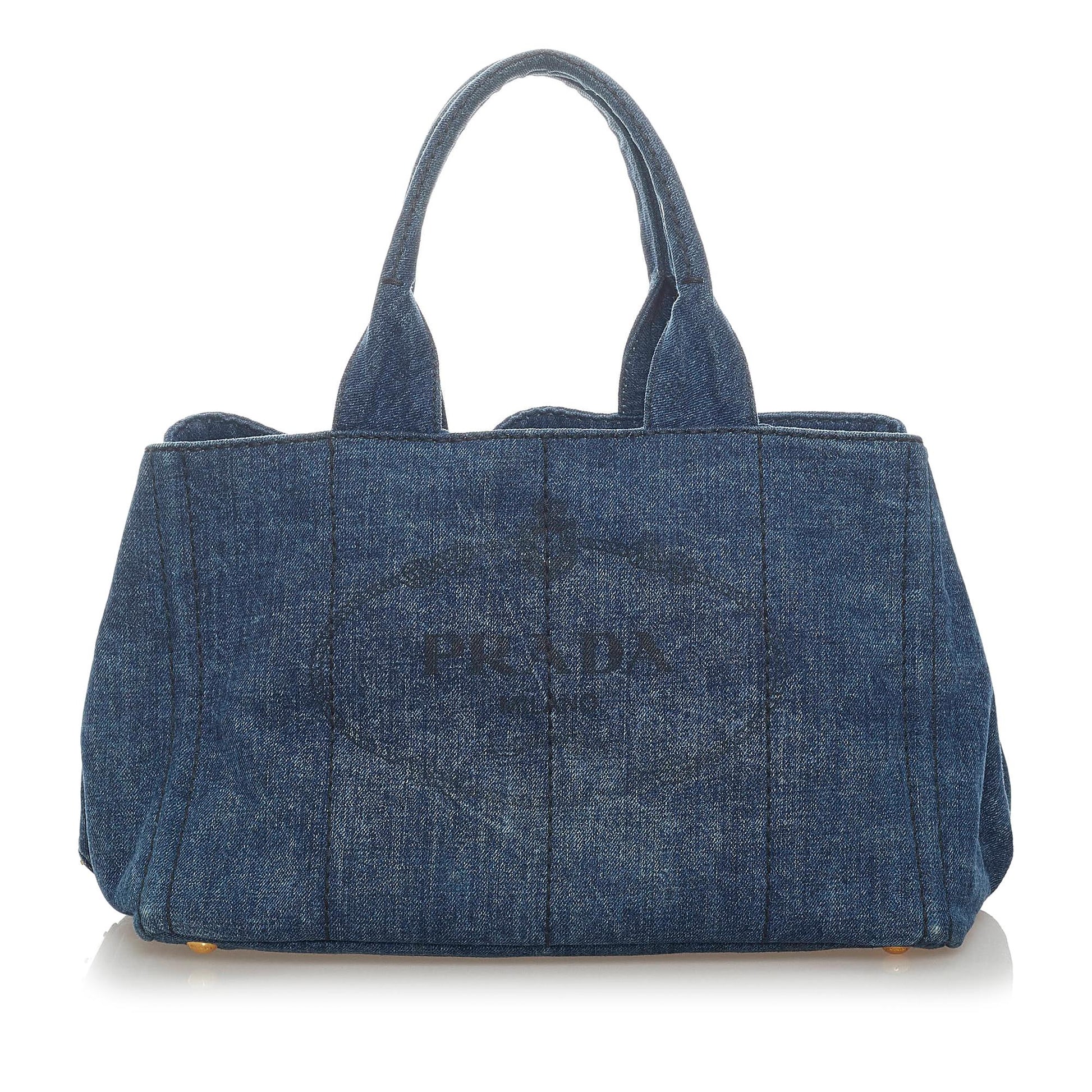 Prada Canapa Logo Handbag Style 5 - Ewore Bags