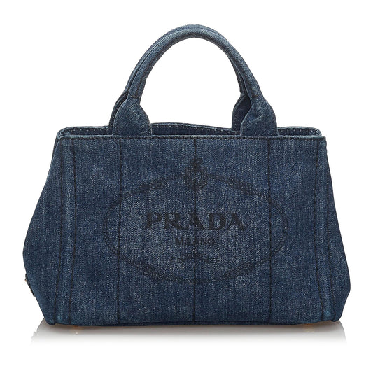 Prada Canapa Logo Handbag Style 4 - Ewore Bags