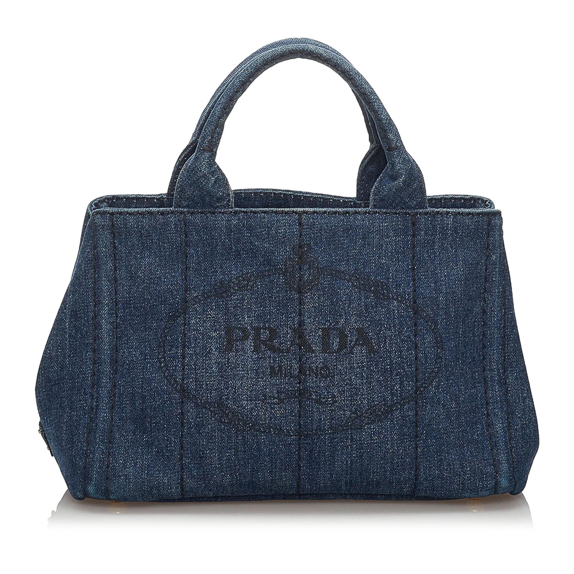 Prada Canapa Logo Handbag Style 4 - Ewore Bags