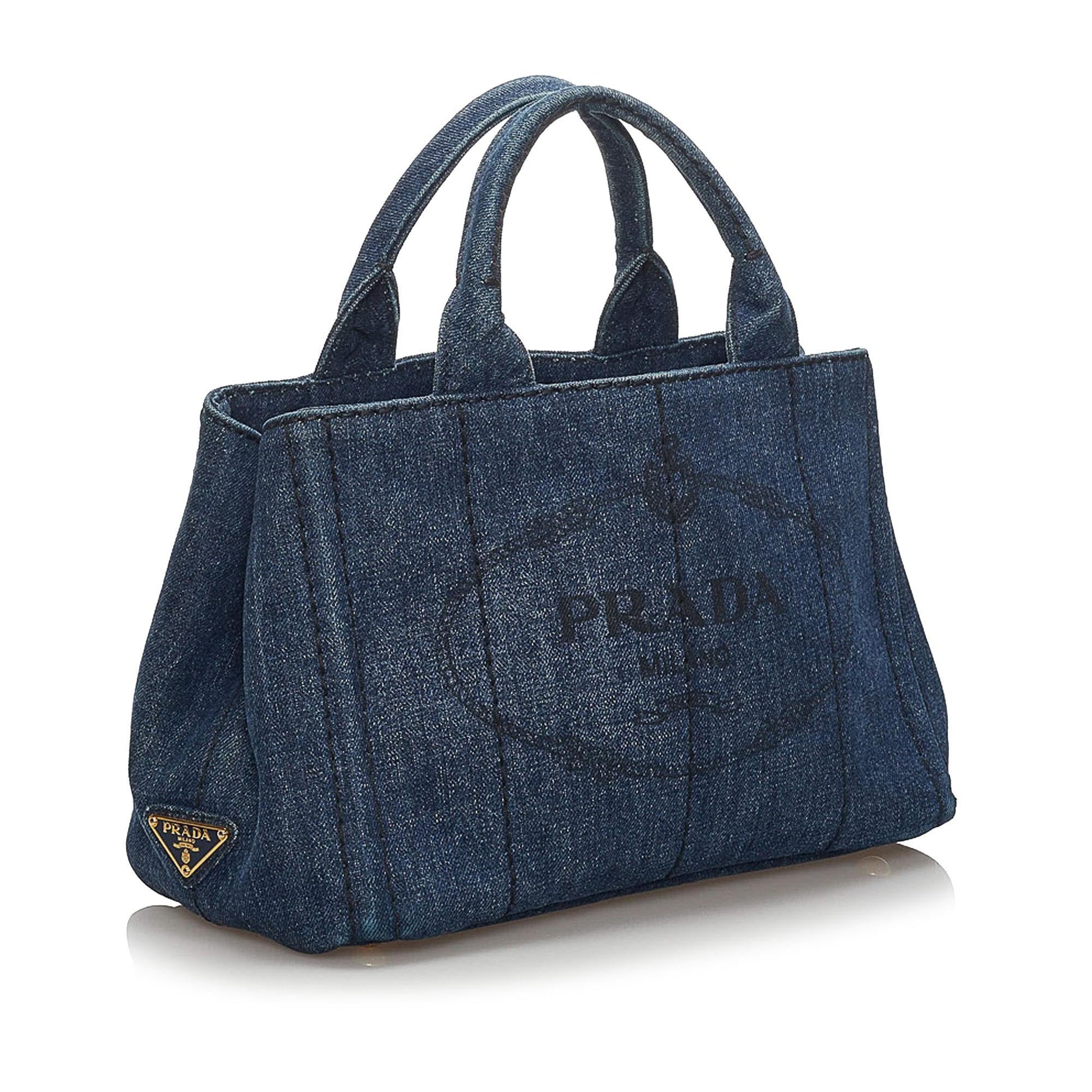 Prada Canapa Logo Handbag Style 4 - Ewore Bags