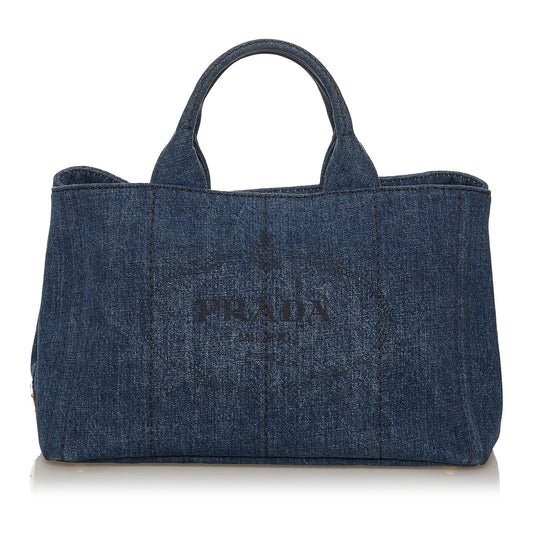 Prada Canapa Logo Satchel Style 37 - Ewore Bags