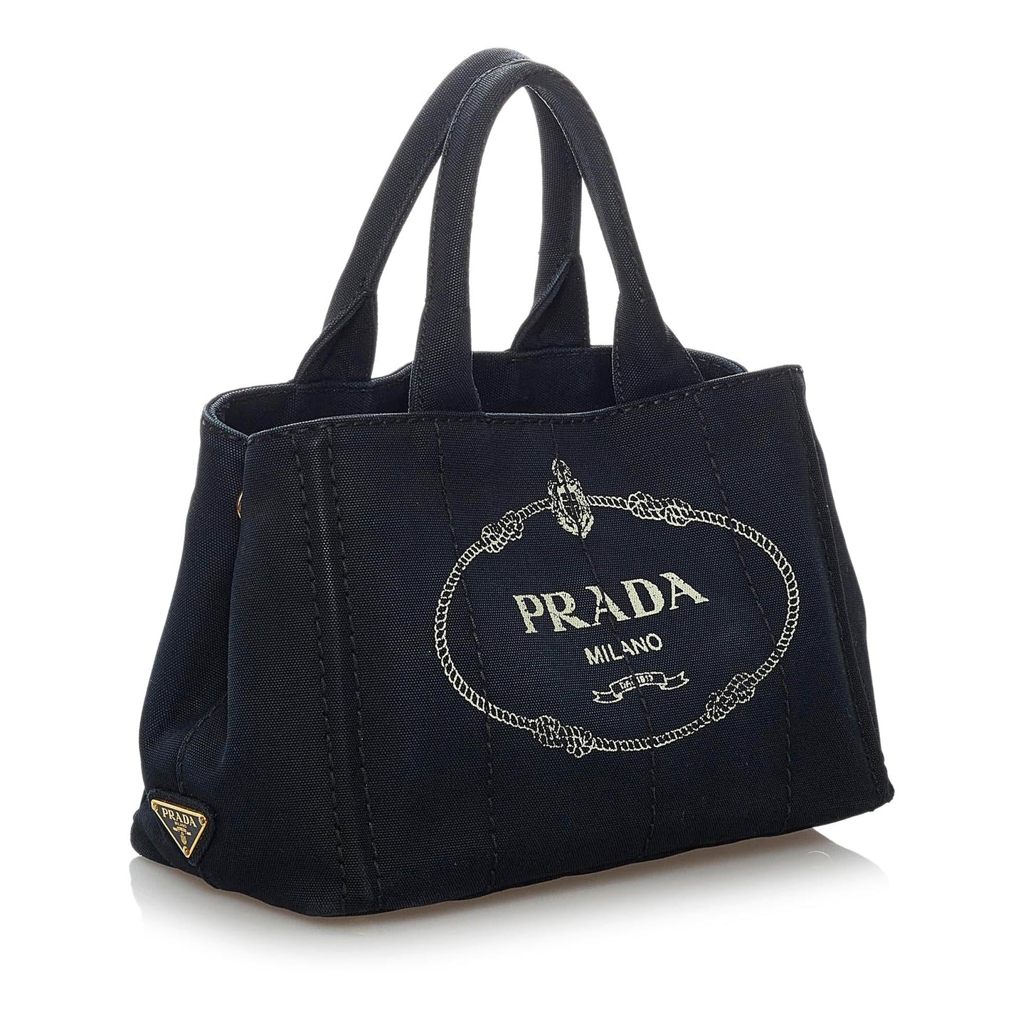 Prada Canapa Logo Satchel Style 36 - Ewore Bags