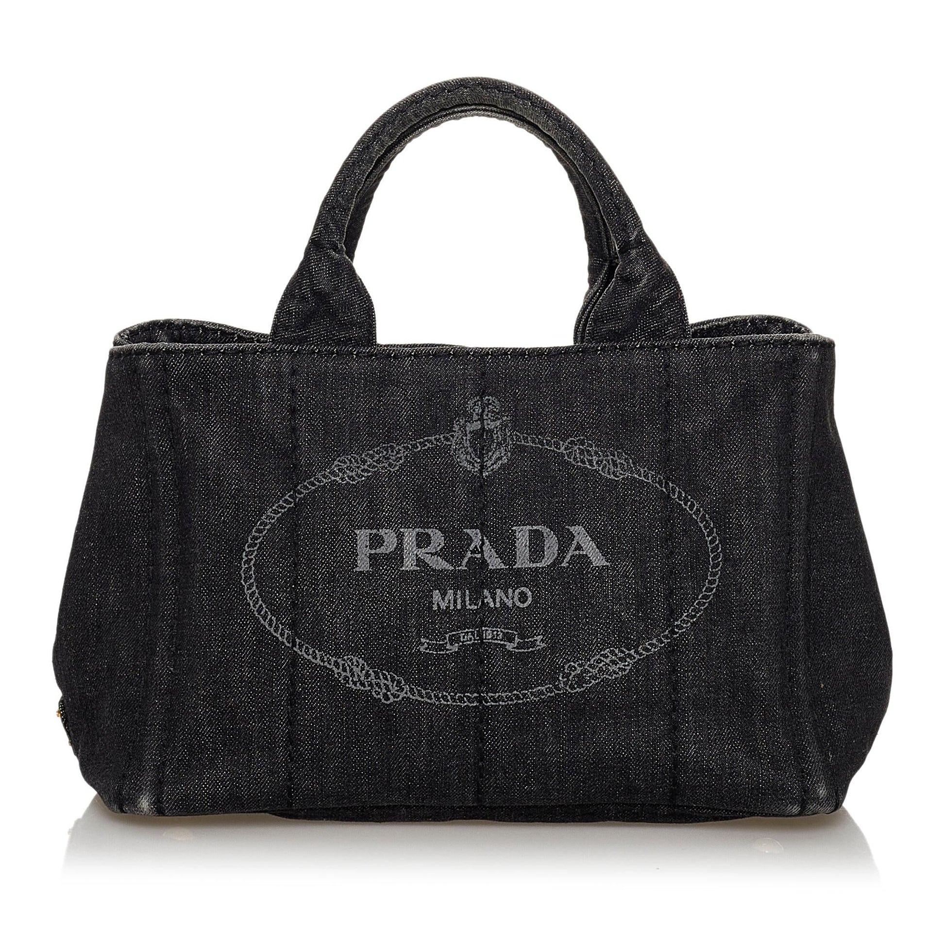 Prada Canapa Logo Satchel Style 35 - Ewore Bags