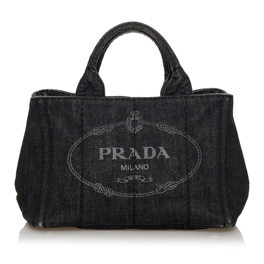Prada Canapa Logo Satchel Style 35 - Ewore Bags