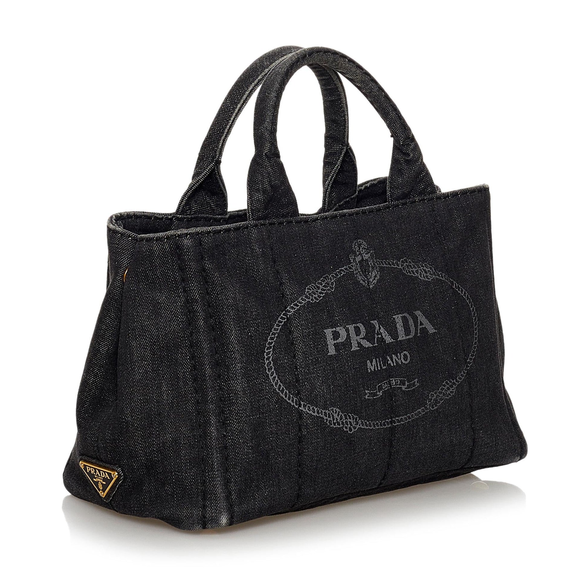 Prada Canapa Logo Satchel Style 35 - Ewore Bags