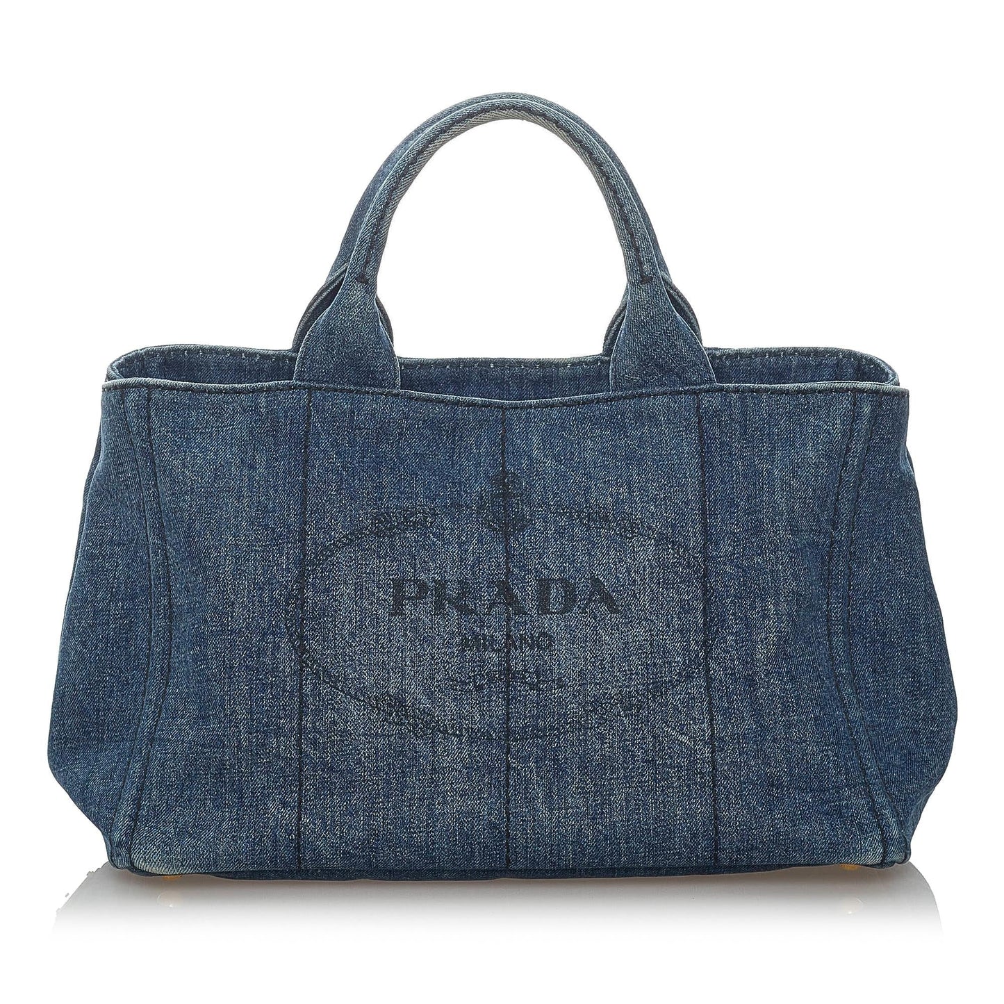 Prada Canapa Logo Satchel Style 34 - Ewore Bags