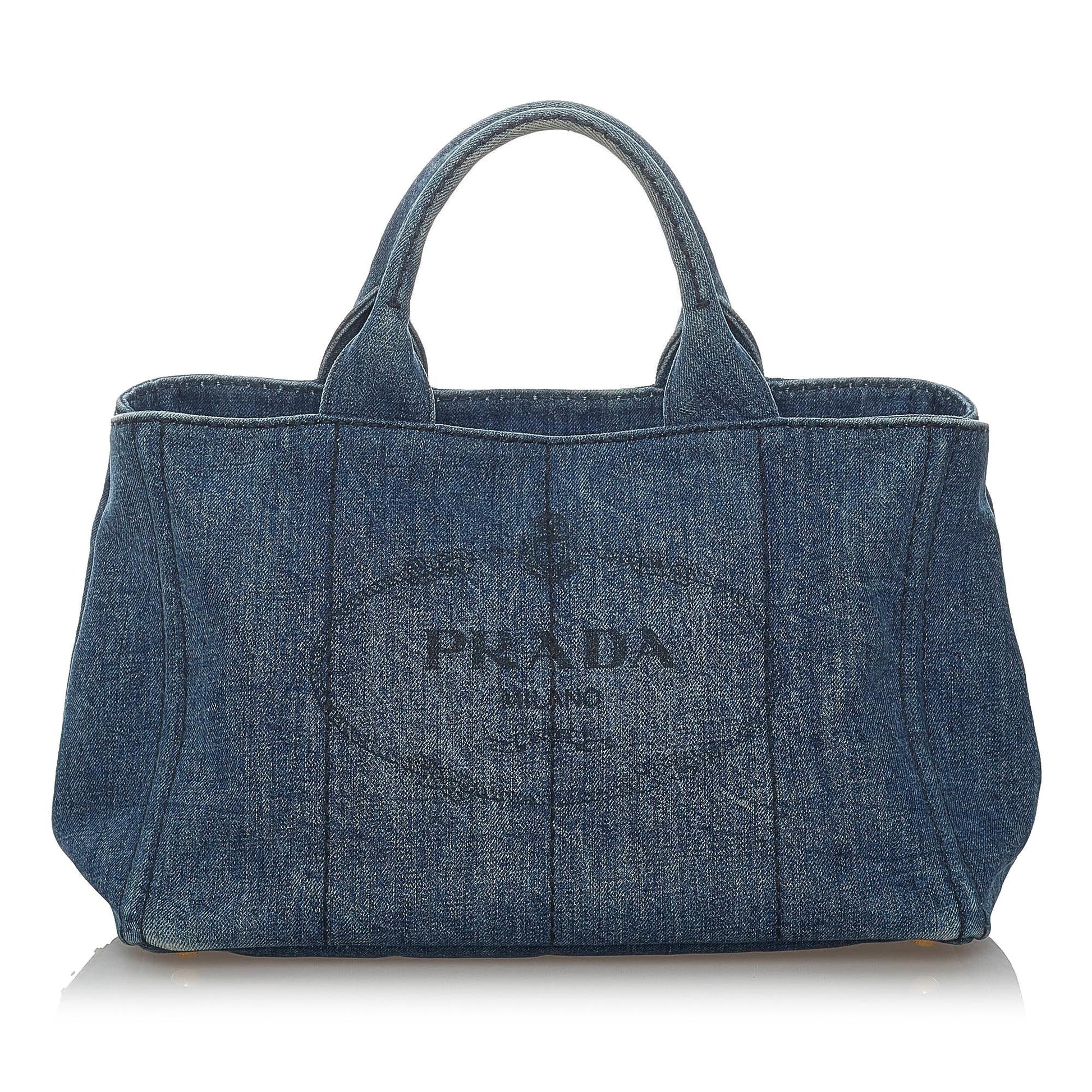 Prada Canapa Logo Satchel Style 34 - Ewore Bags