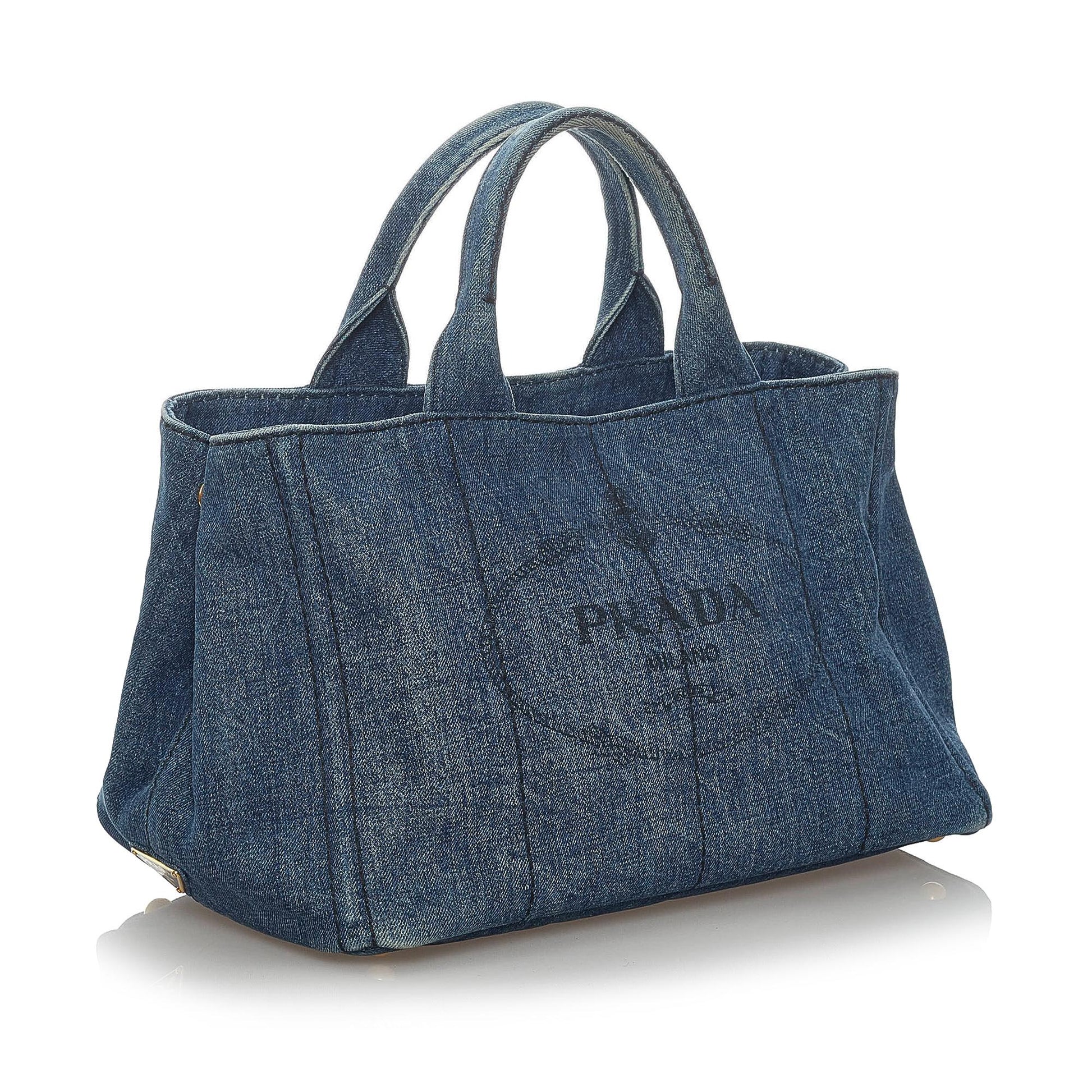 Prada Canapa Logo Satchel Style 34 - Ewore Bags