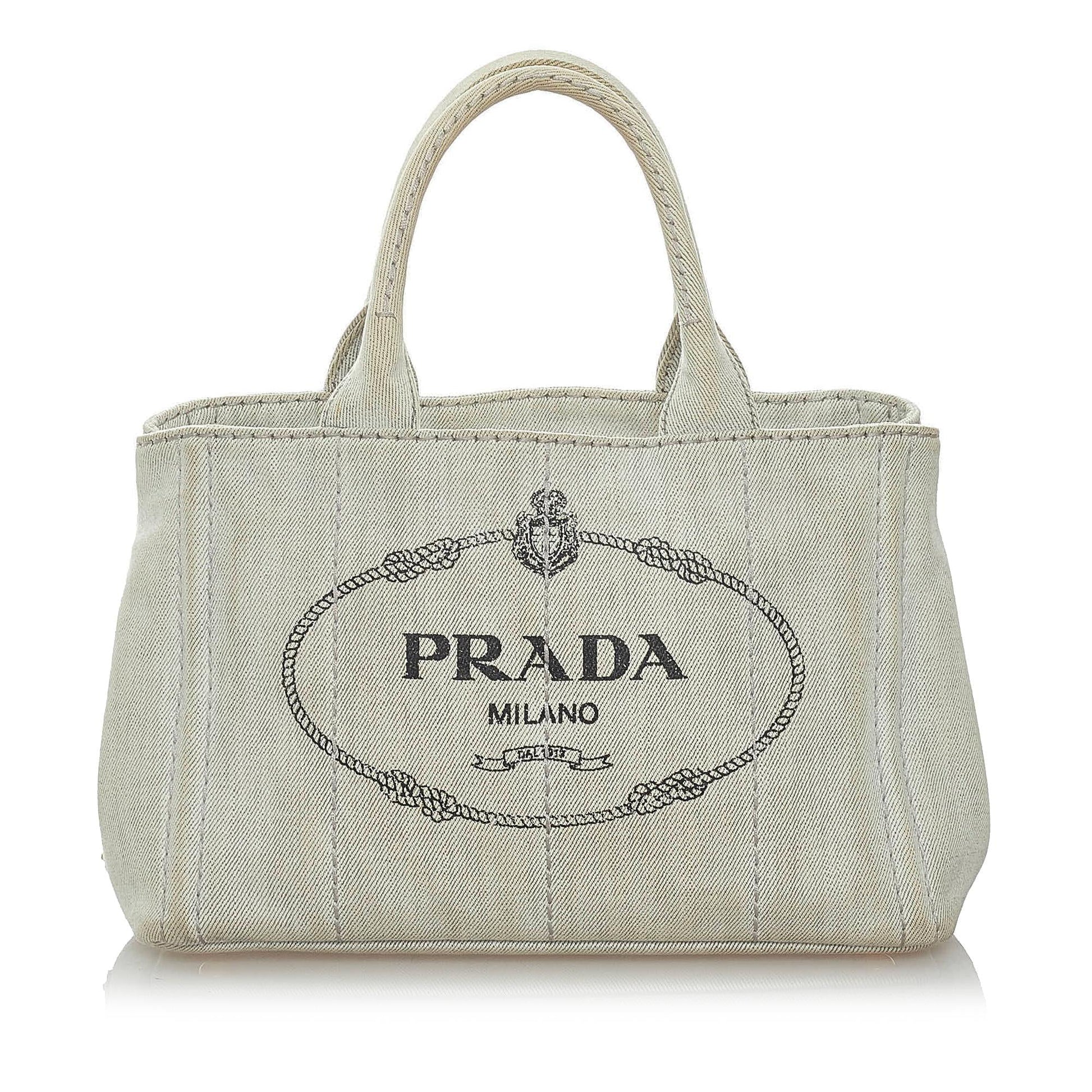 Prada Canapa Logo Satchel Style 33 - Ewore Bags