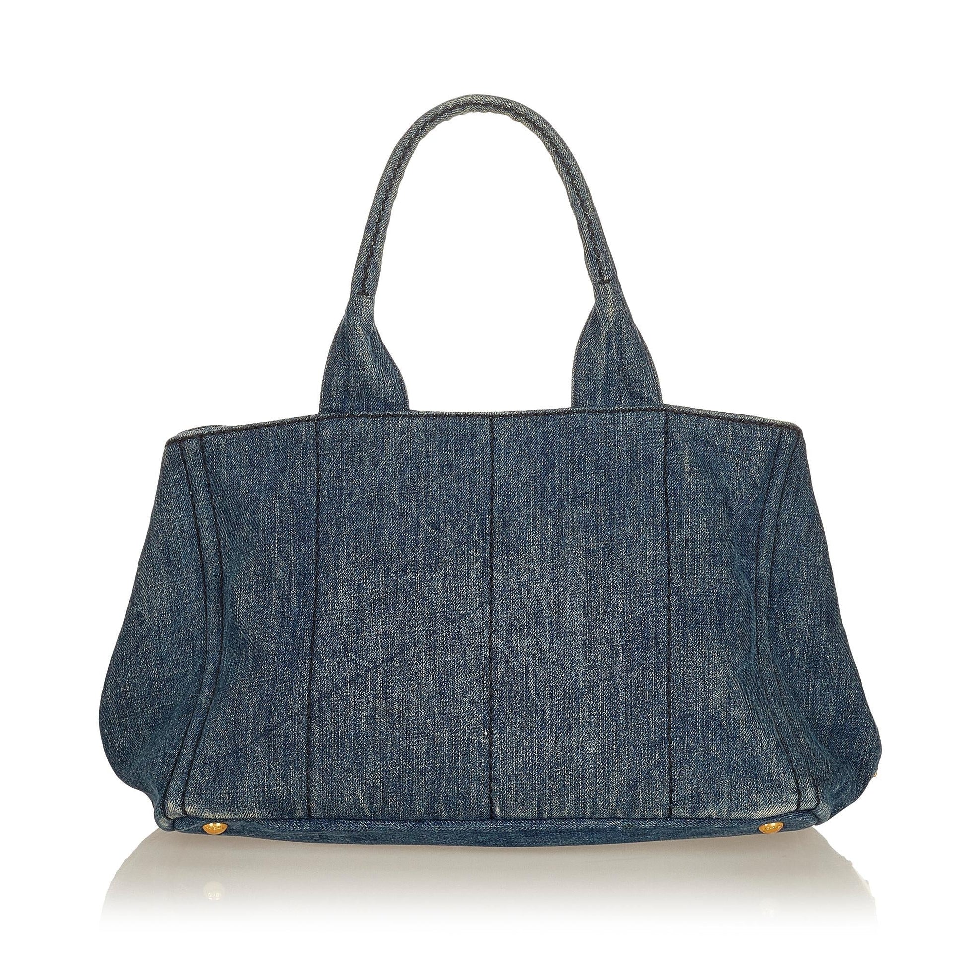 Prada Canapa Logo Tote Handbag Style 7 - Ewore Bags