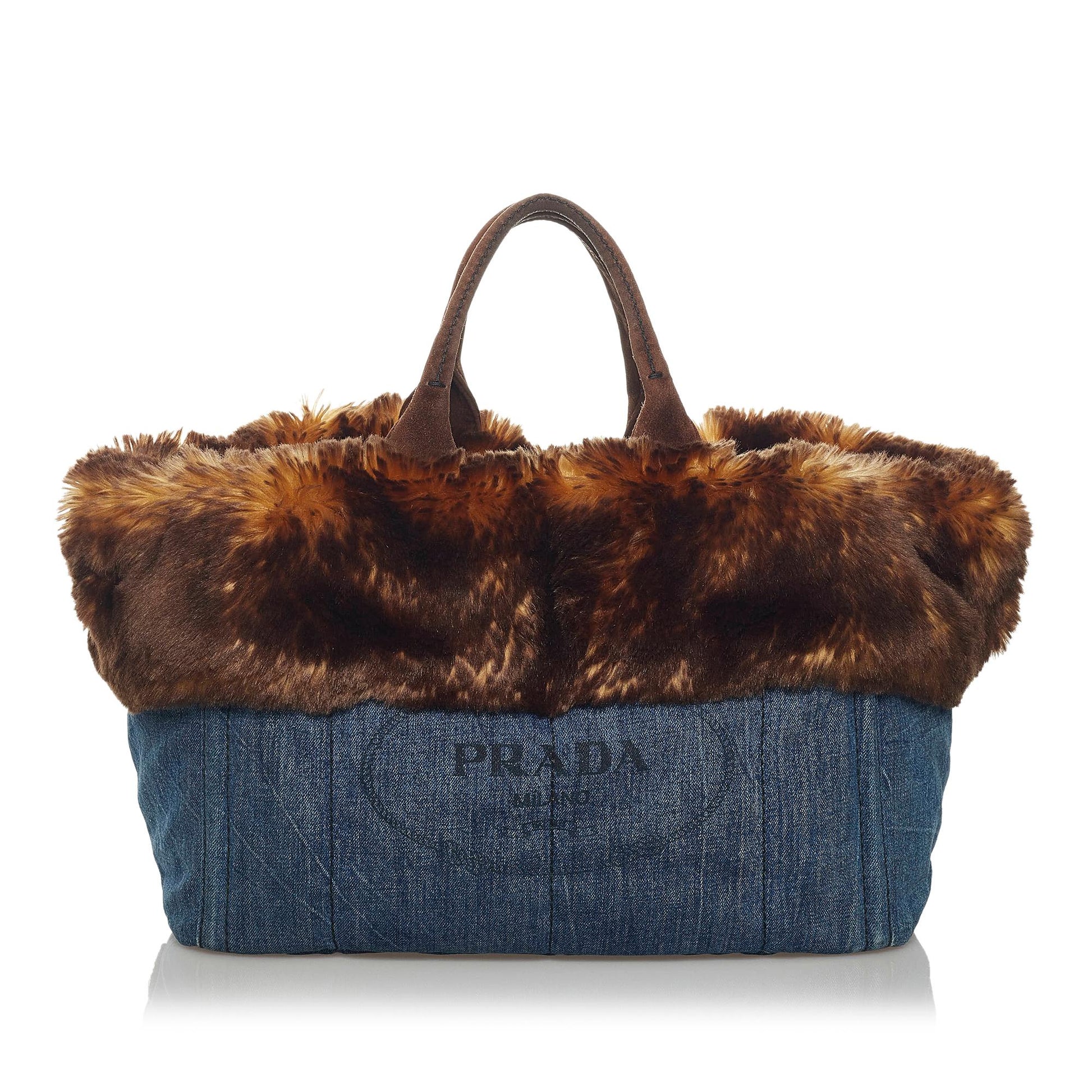 Prada Canapa Logo Tote Handbag Style 3 - Ewore Bags