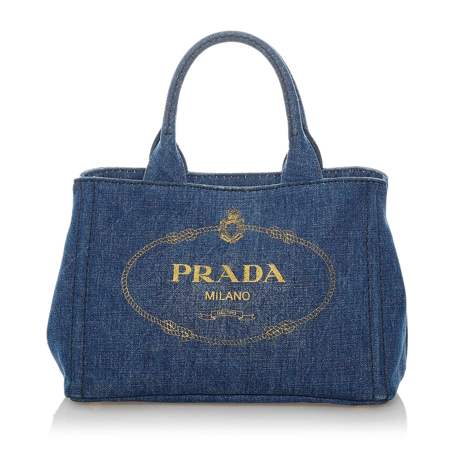Prada Canapa Logo Tote Style 7 - Ewore Bags