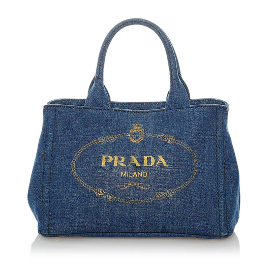 Prada Canapa Logo Tote Style 7 - Ewore Bags
