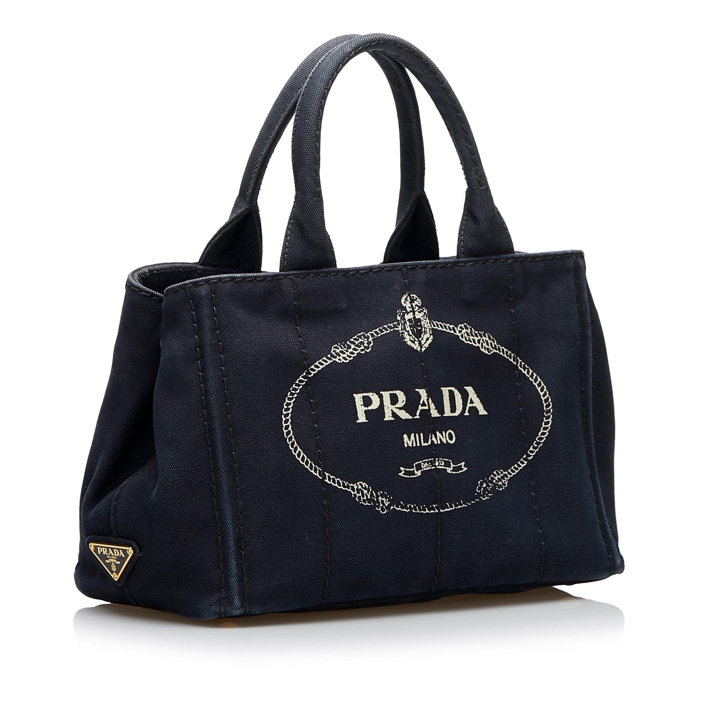 Prada Canapa Logo Satchel (SHG-MmCtYm)