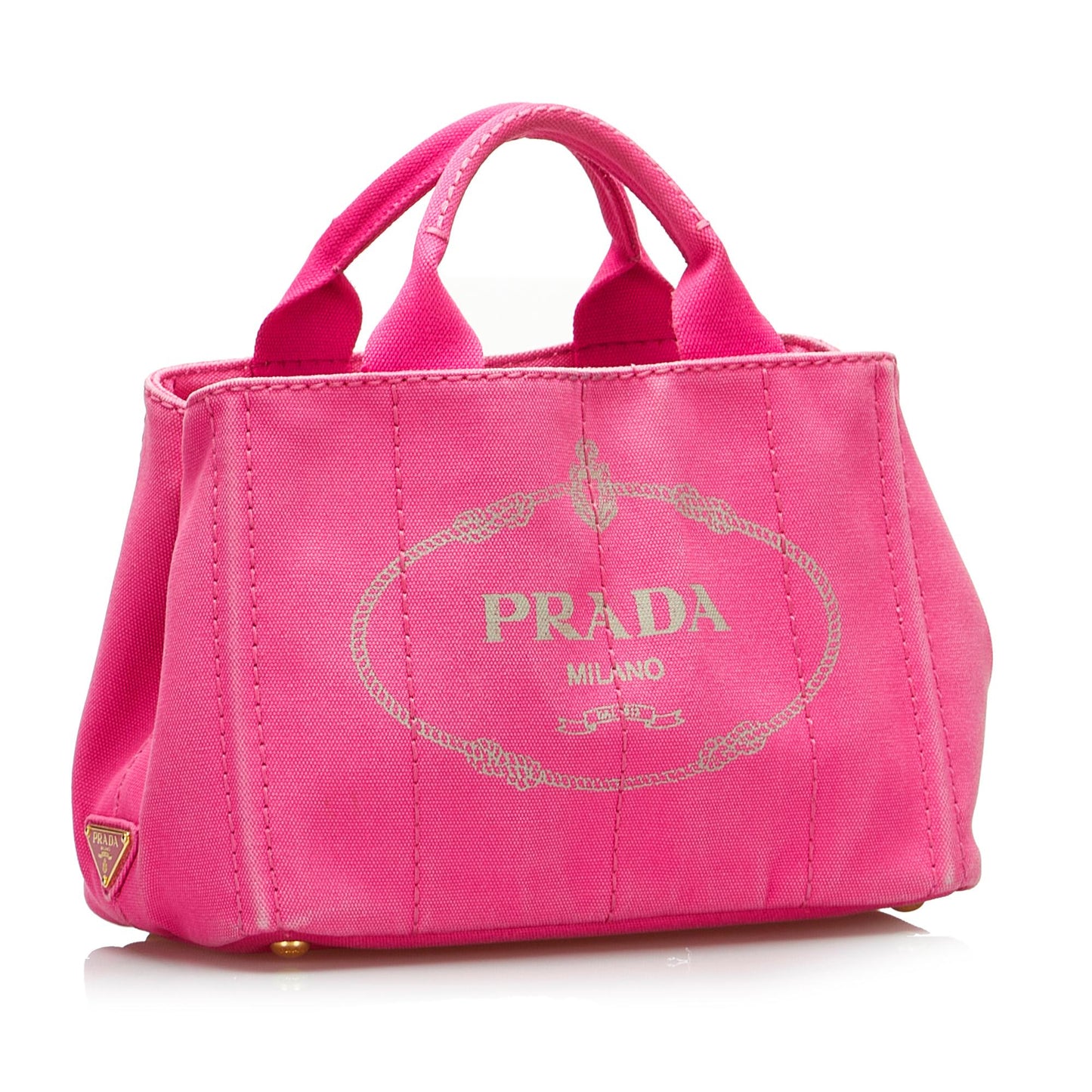 Prada Canapa Logo Satchel (SHG-Lx3hLM)