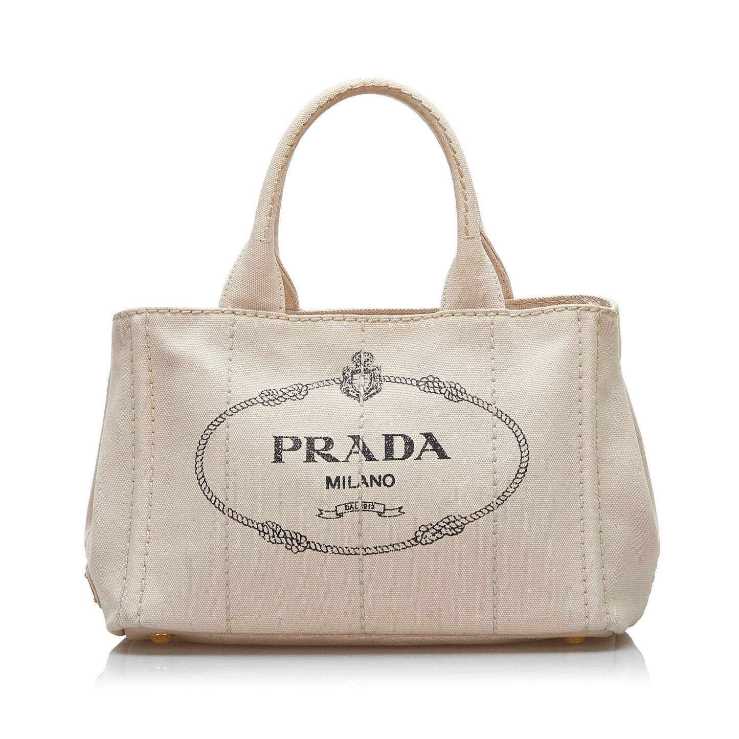 Prada Canapa Logo Satchel (SHG-KA7fIK)