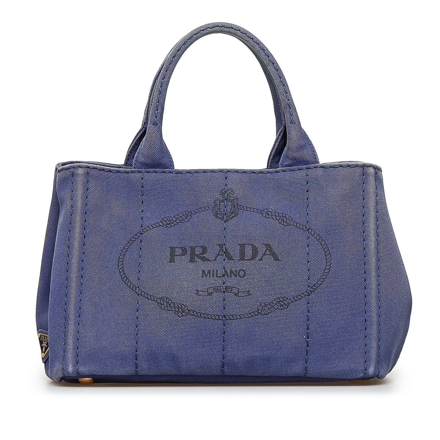 Prada Canapa Logo Satchel (SHG-oPTCsm)