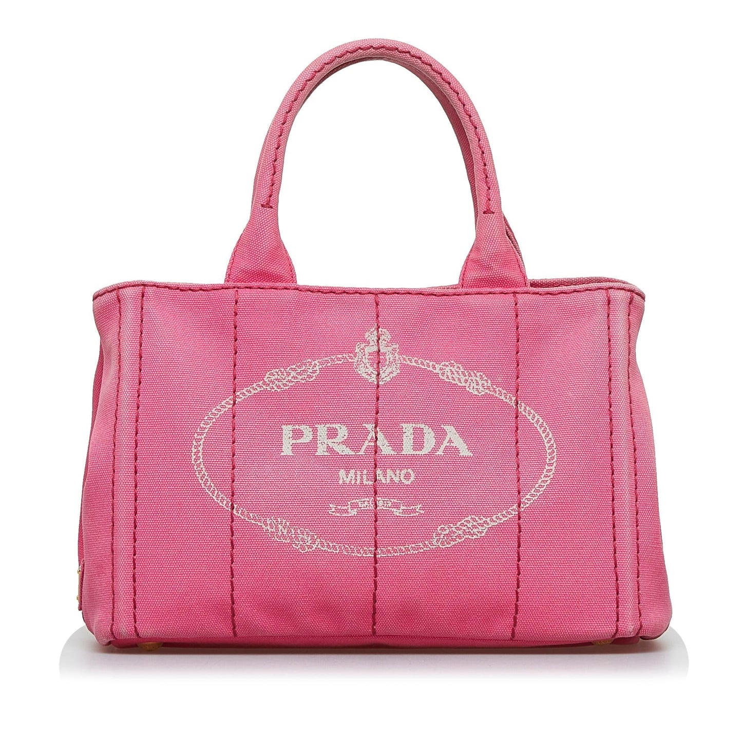Prada Canapa Logo Satchel (SHG-nY4K5U)