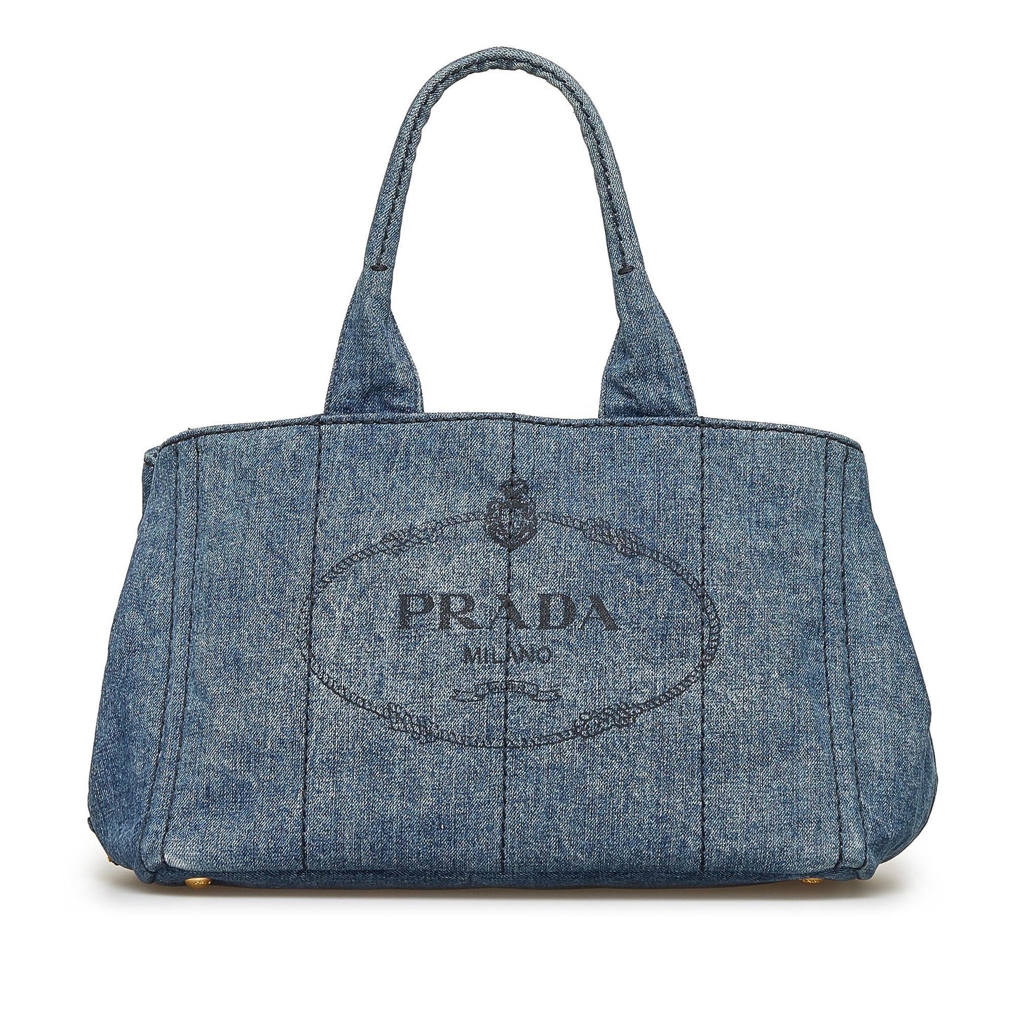 Prada Canapa Logo Satchel (SHG-aNX3NJ)