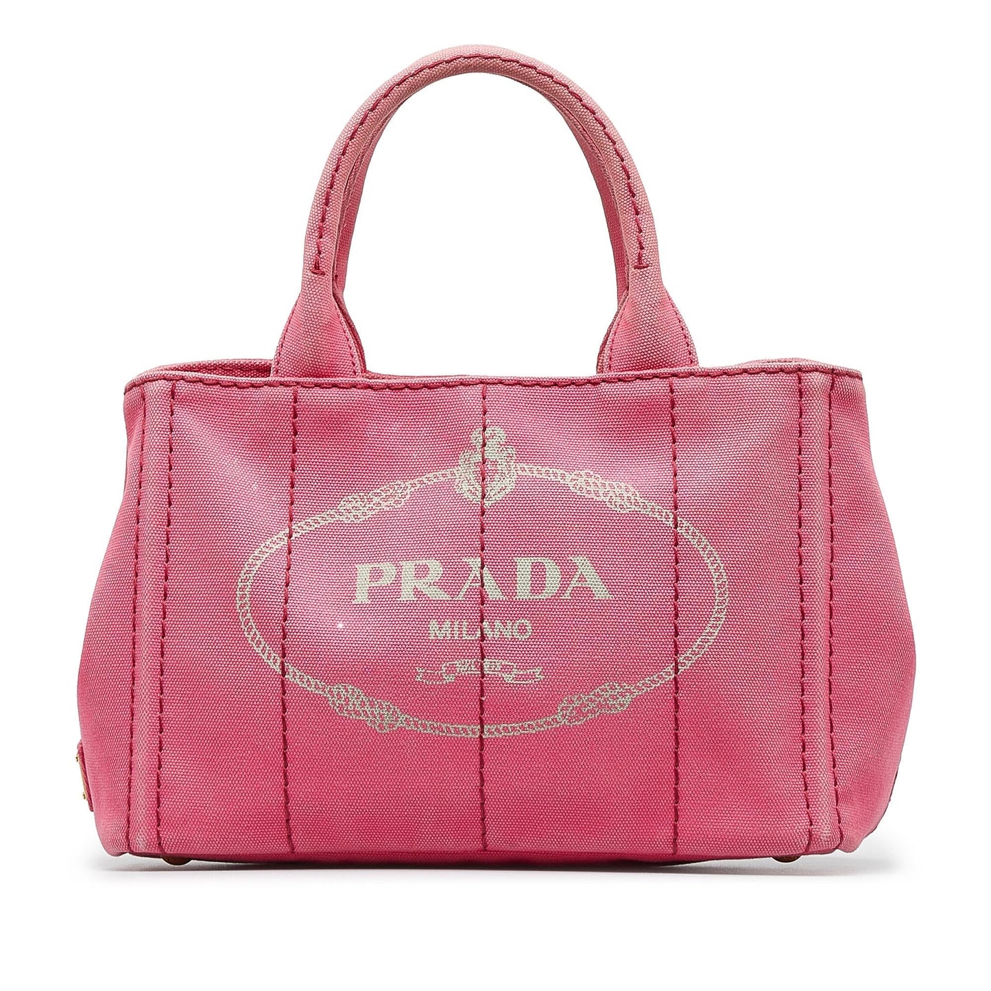 Prada Canapa Logo Satchel (SHG-0YFoA8)