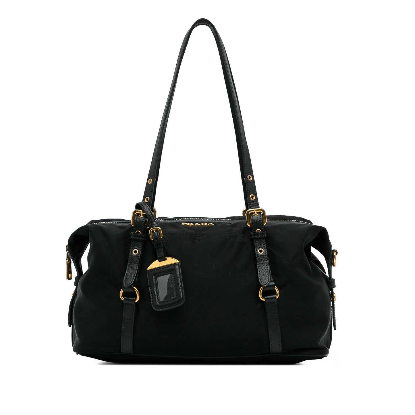 Prada Canapa Logo Tessuto Shoulder Bag (SHG-rGLZ4c)