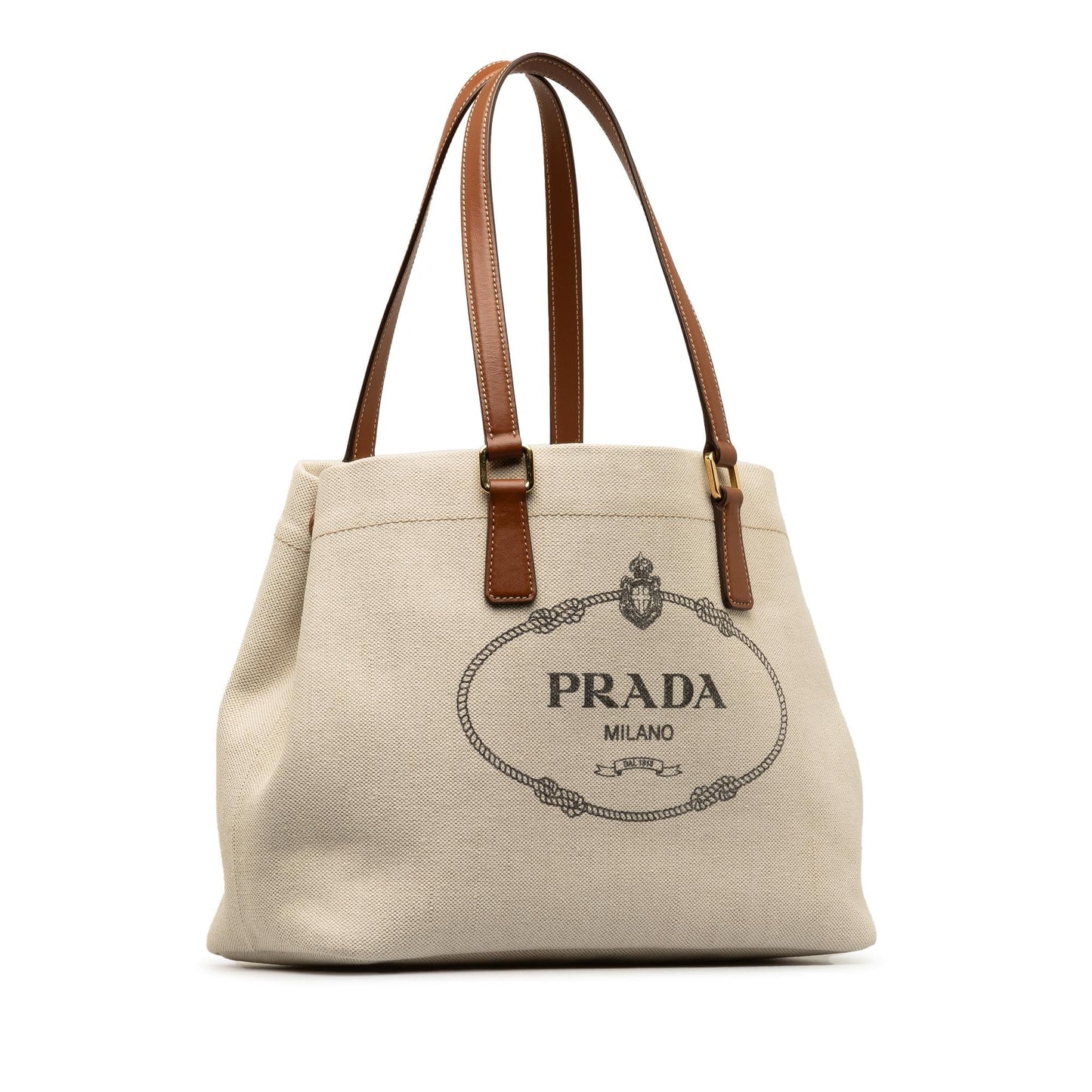 Prada Canapa Logo Tote Bag (SHG-ONkbKJ)