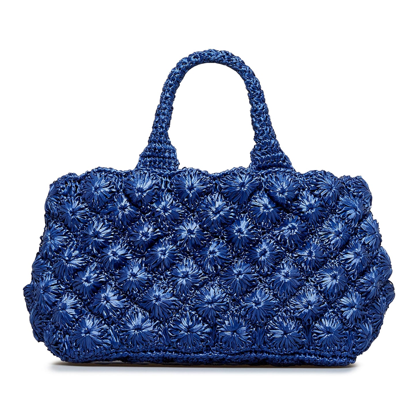 Prada Canapa Raffia Satchel (SHG-GqH4GP)