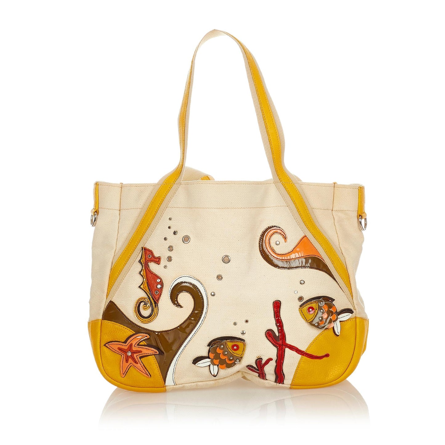Prada Canapa Sea Life Tote Bag - Ewore Bags