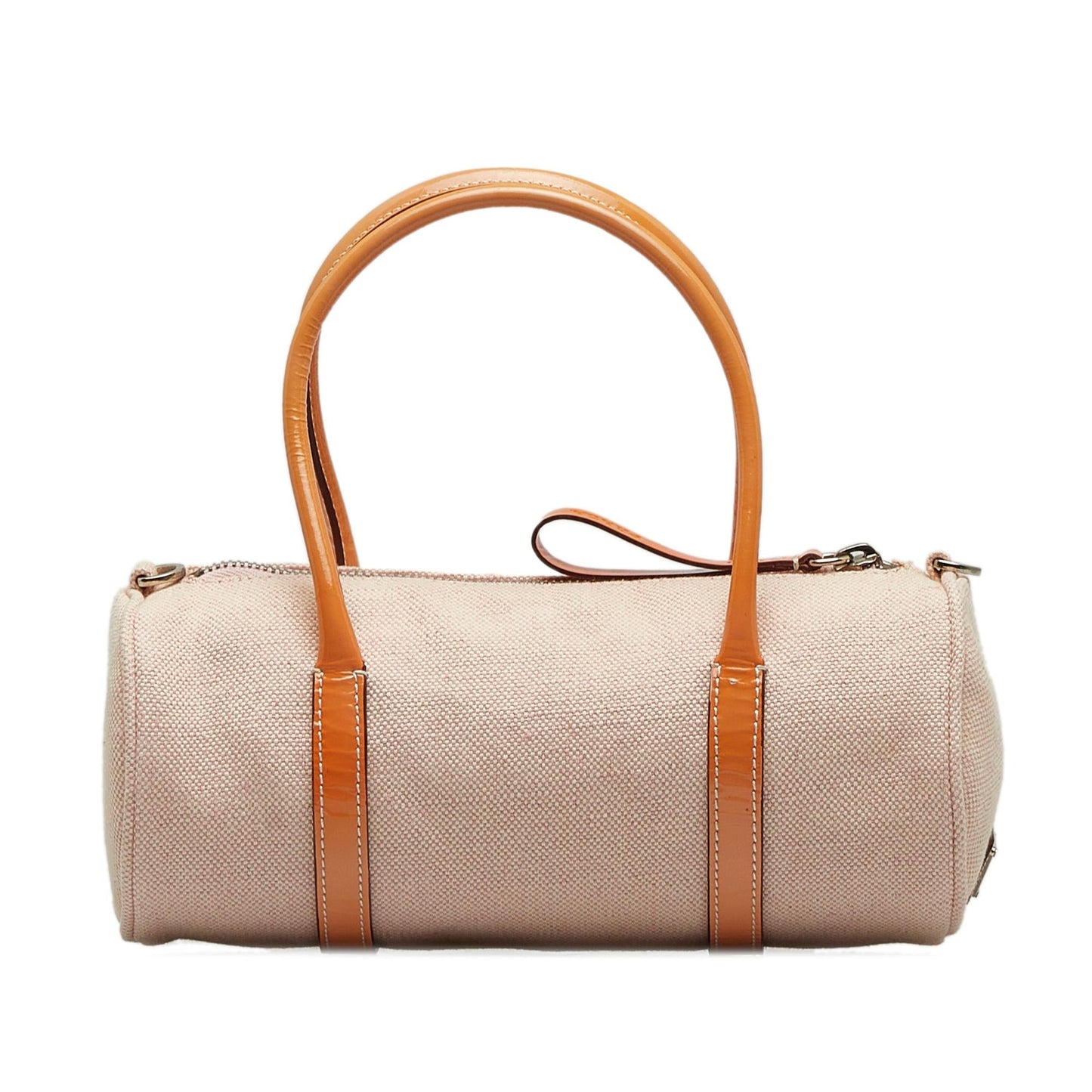 Prada Canvas Barrel Satchel (SHG-ddUVNd)