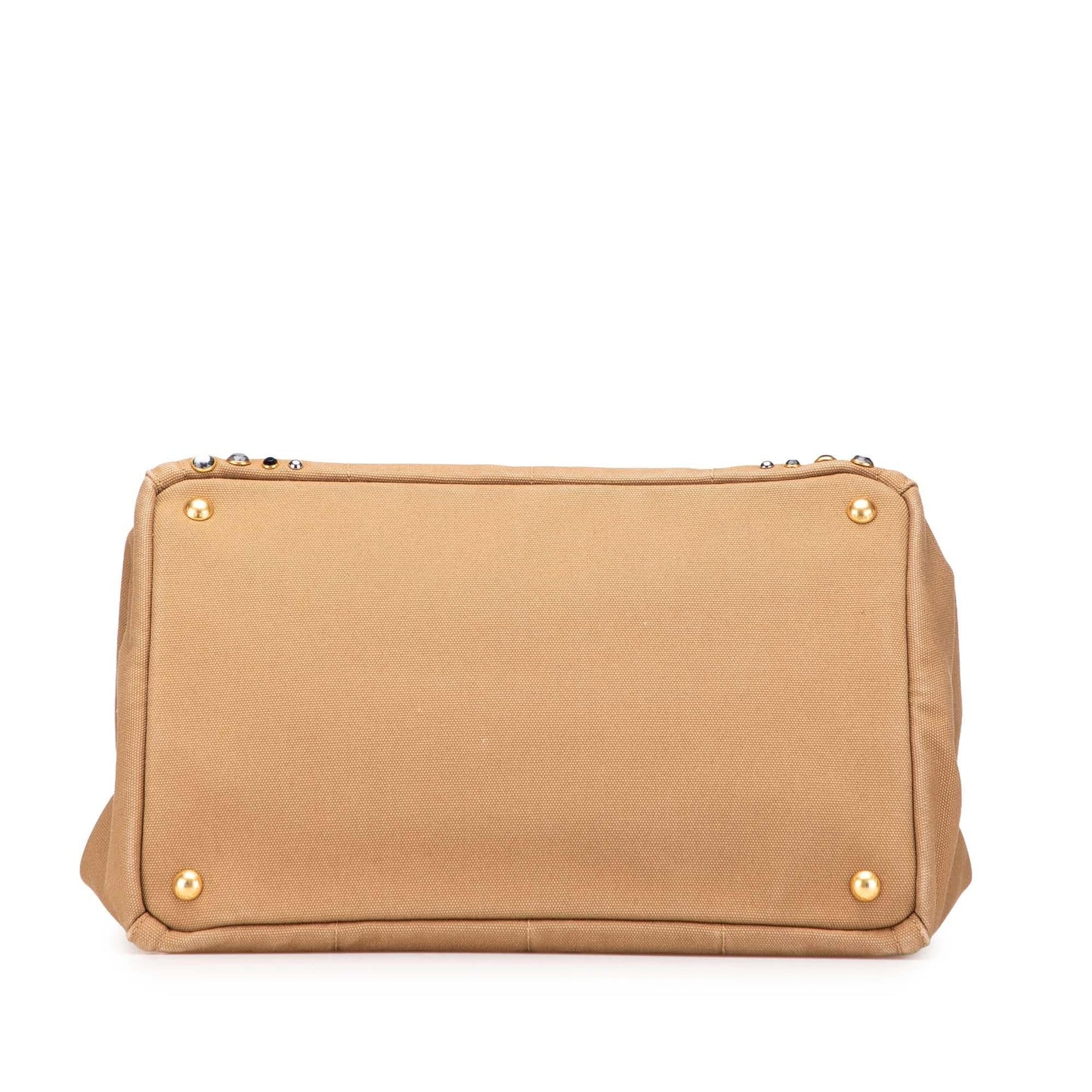 Prada Canvas Canapa Bijoux Satchel