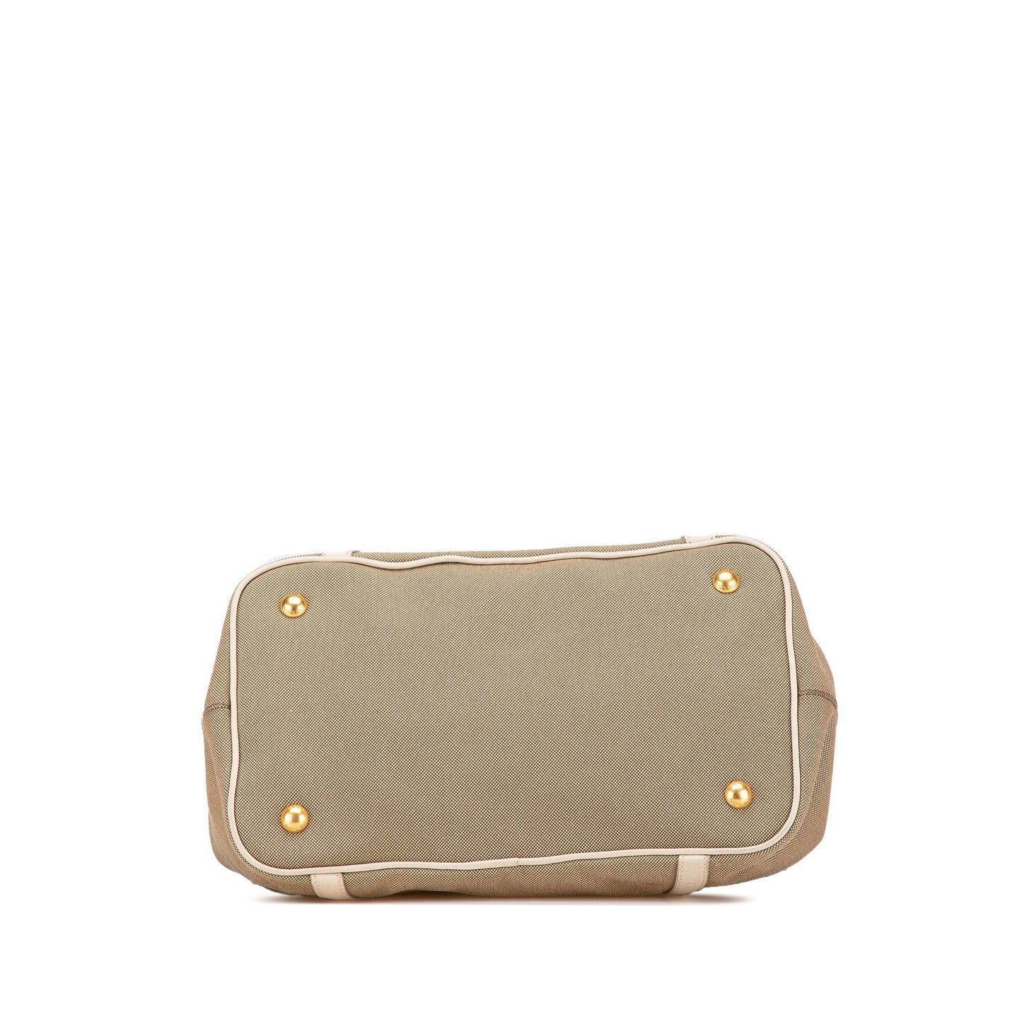 Prada Canvas Canapa Logo Satchel (SHG-Haws7D)