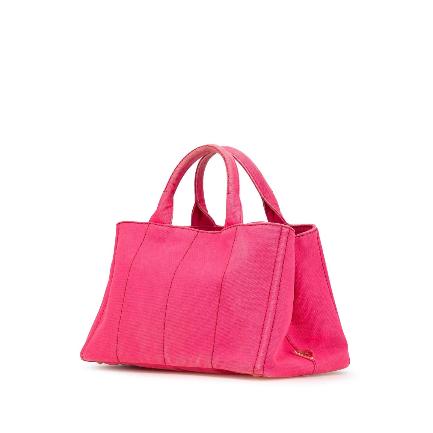 Prada Canvas Canapa Logo Satchel