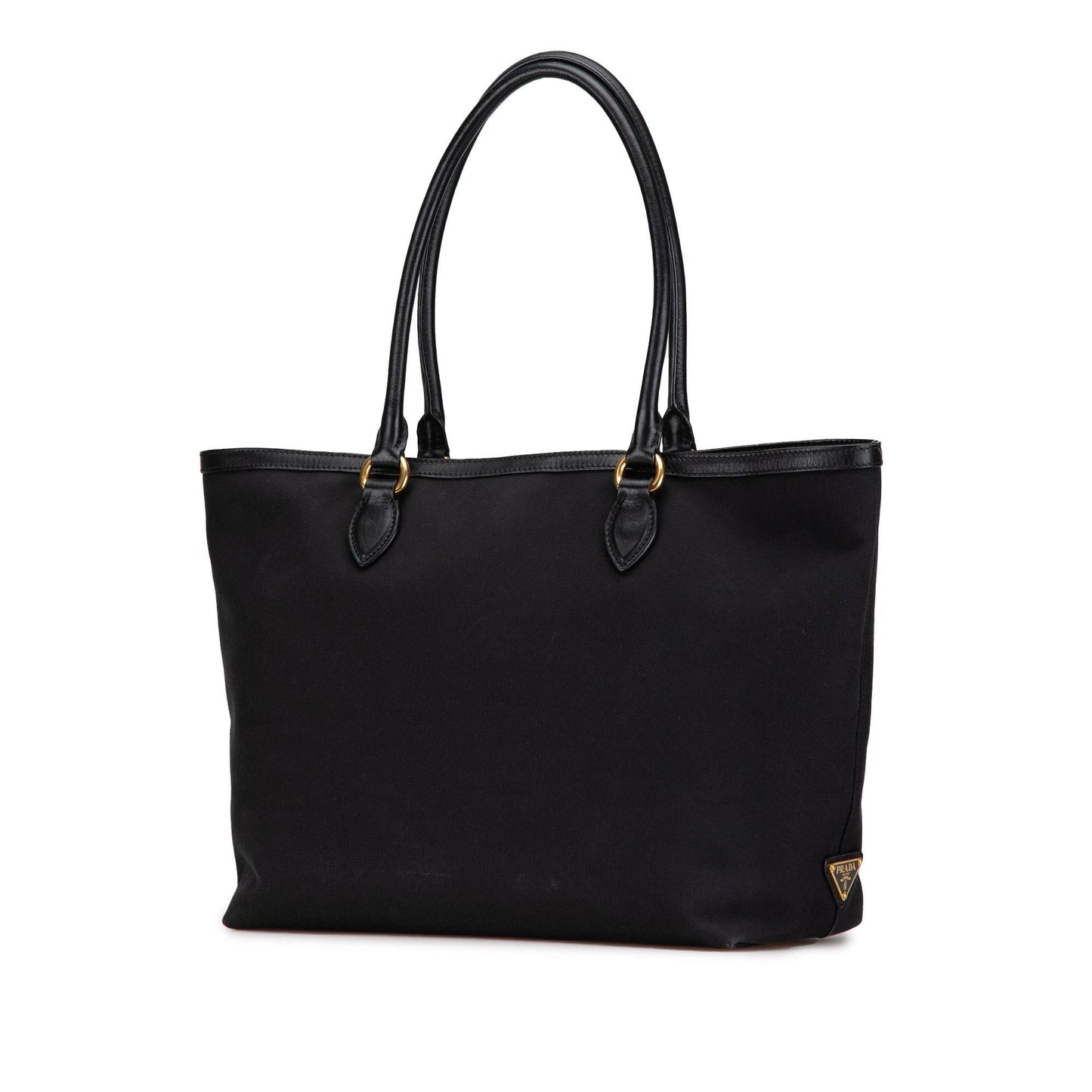 Prada Canvas Canapa Logo Satchel