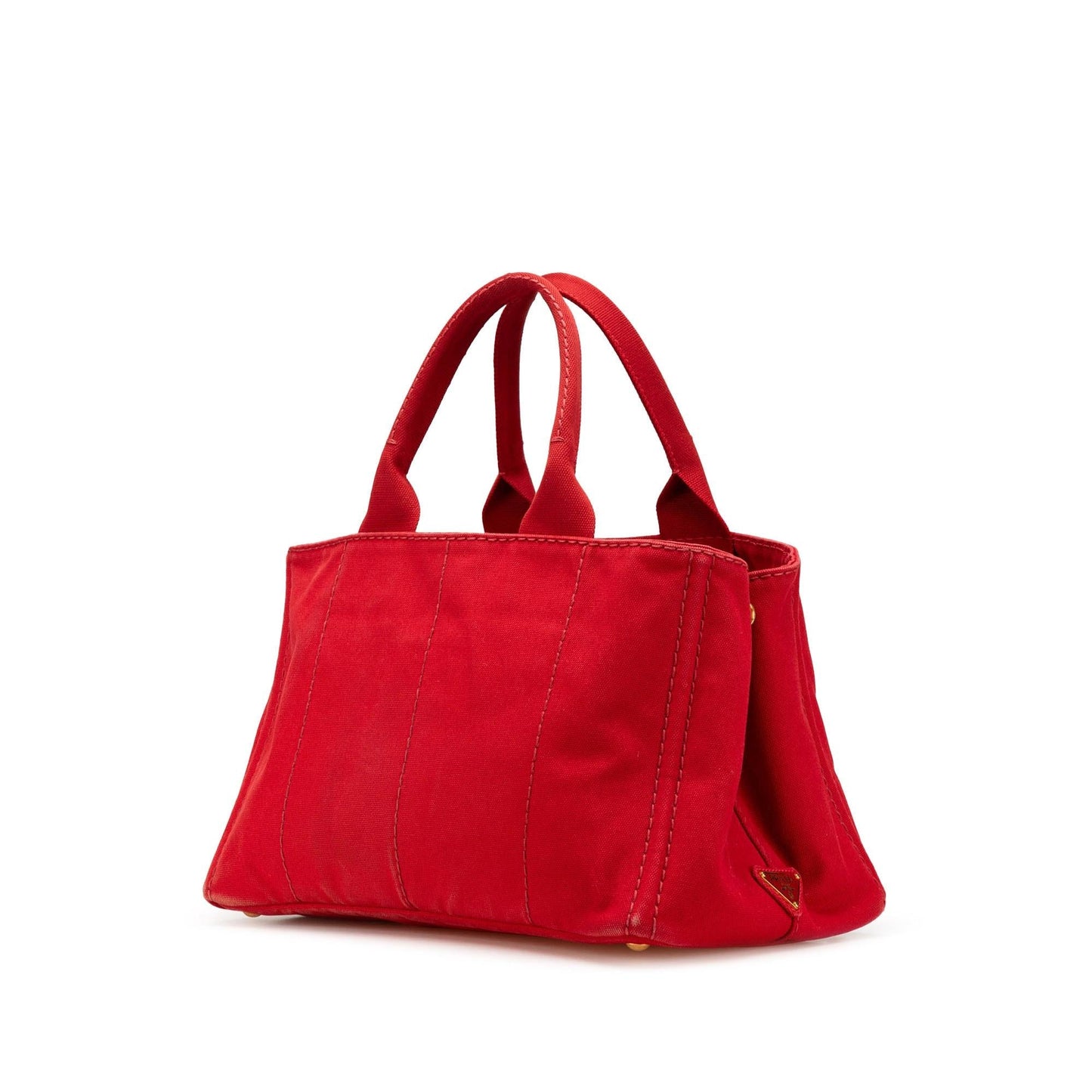 Prada Canvas Canapa Logo Satchel