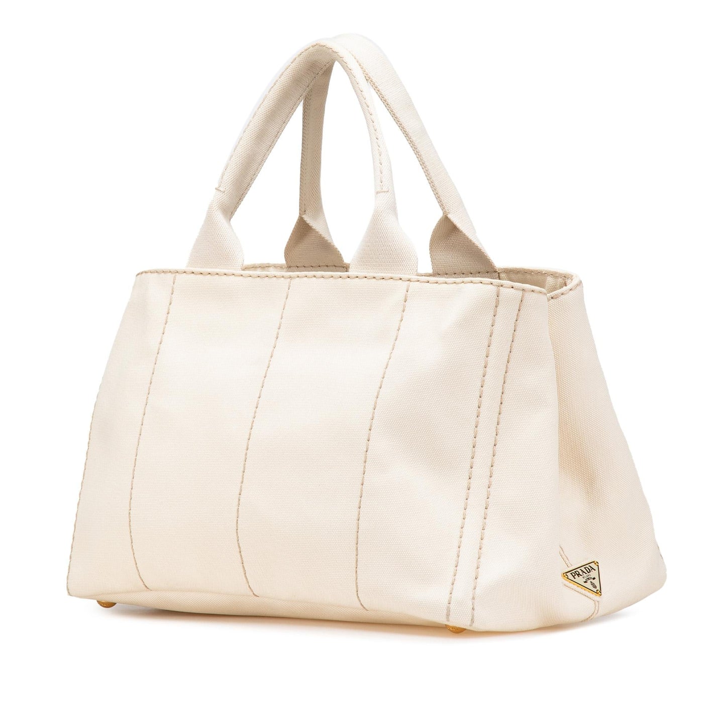 Prada Canvas Canapa Logo Satchel